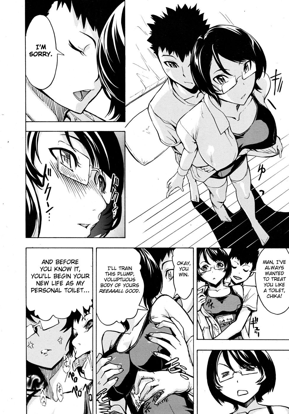 Hentai Manga Comic-Koukai Benjo-Chapter 3-10